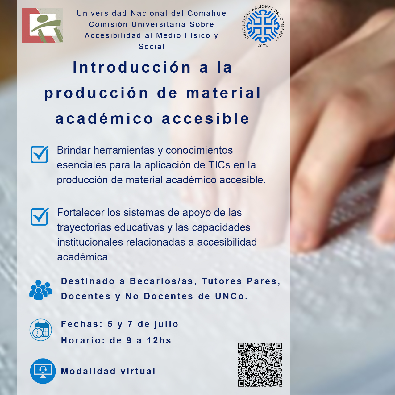 INTRODUCCIÓN A LA PRODUCCIÓN DE MATERIAL ACADÉMICO ACCESIBLE